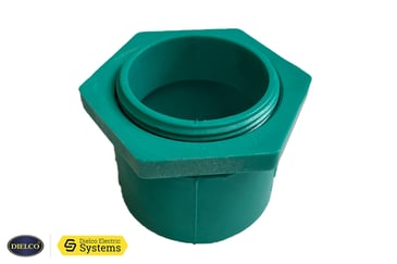  Terminal PVC de 3/4 pulgadas 